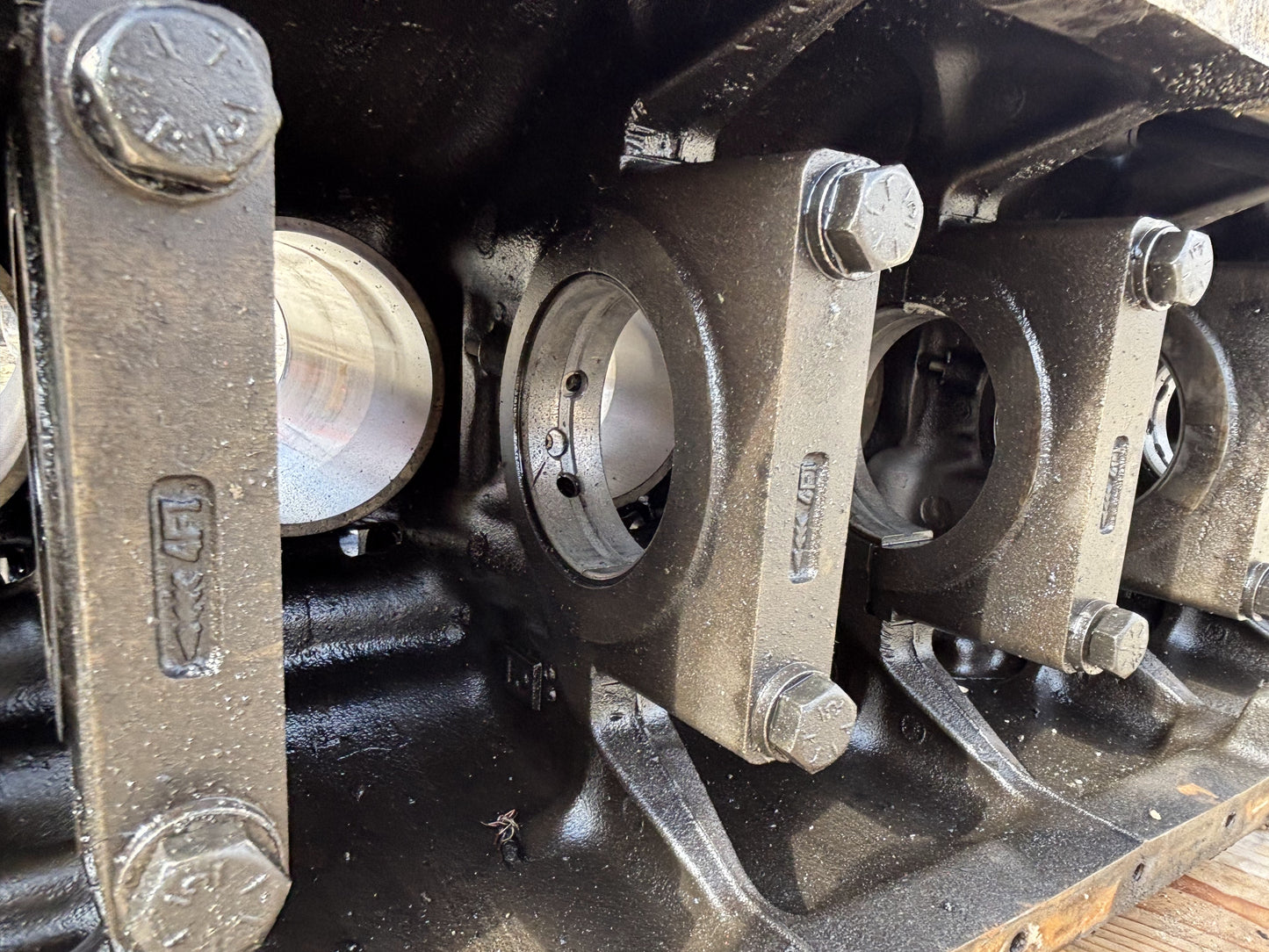 1976 International IH 1086 Tractor Dt414 Engine Block 675500C3