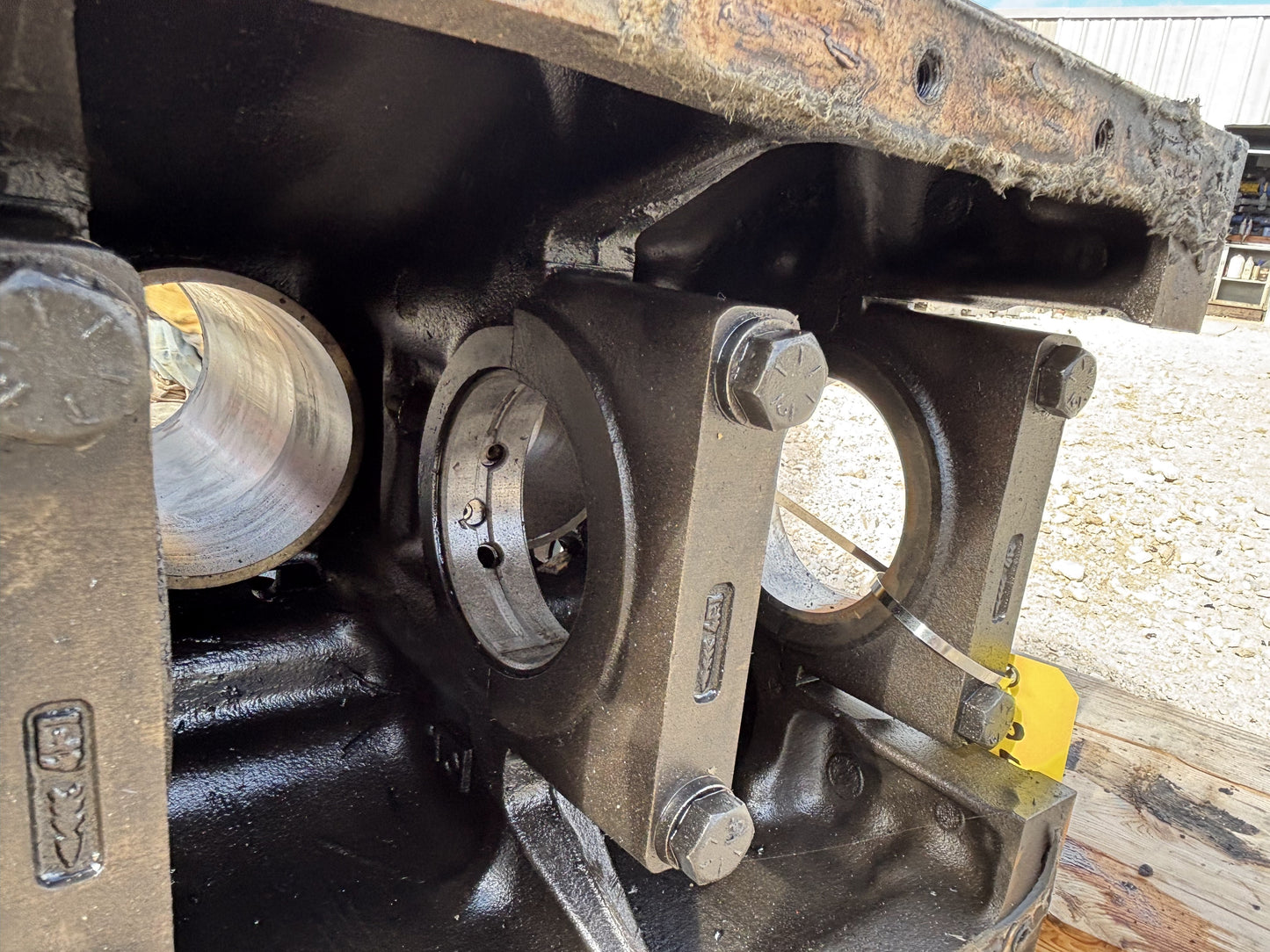 1976 International IH 1086 Tractor Dt414 Engine Block 675500C3