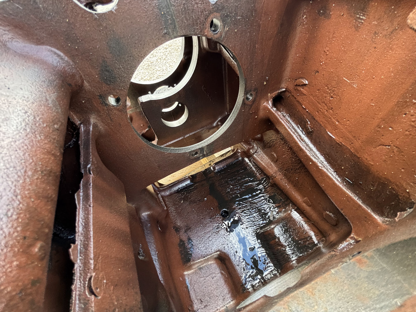 1976 International IH 1086 Tractor Clutch Housing 139156C93 71831C91