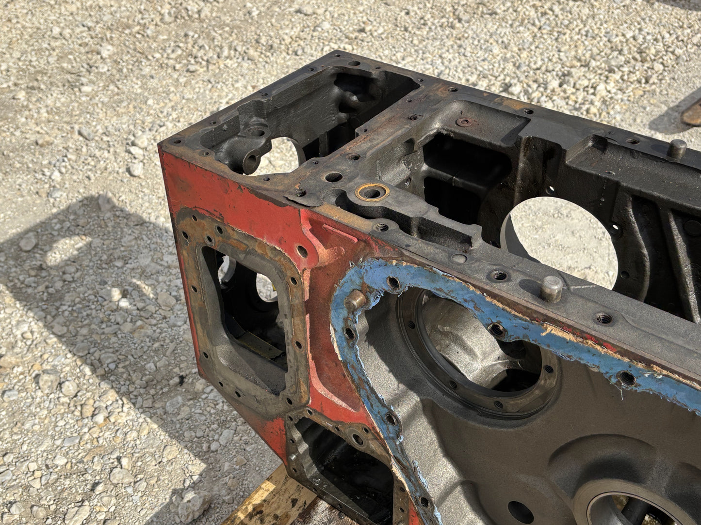 1976 International IH 1086 Tractor Transmission Rear Frame Housing 127910C91