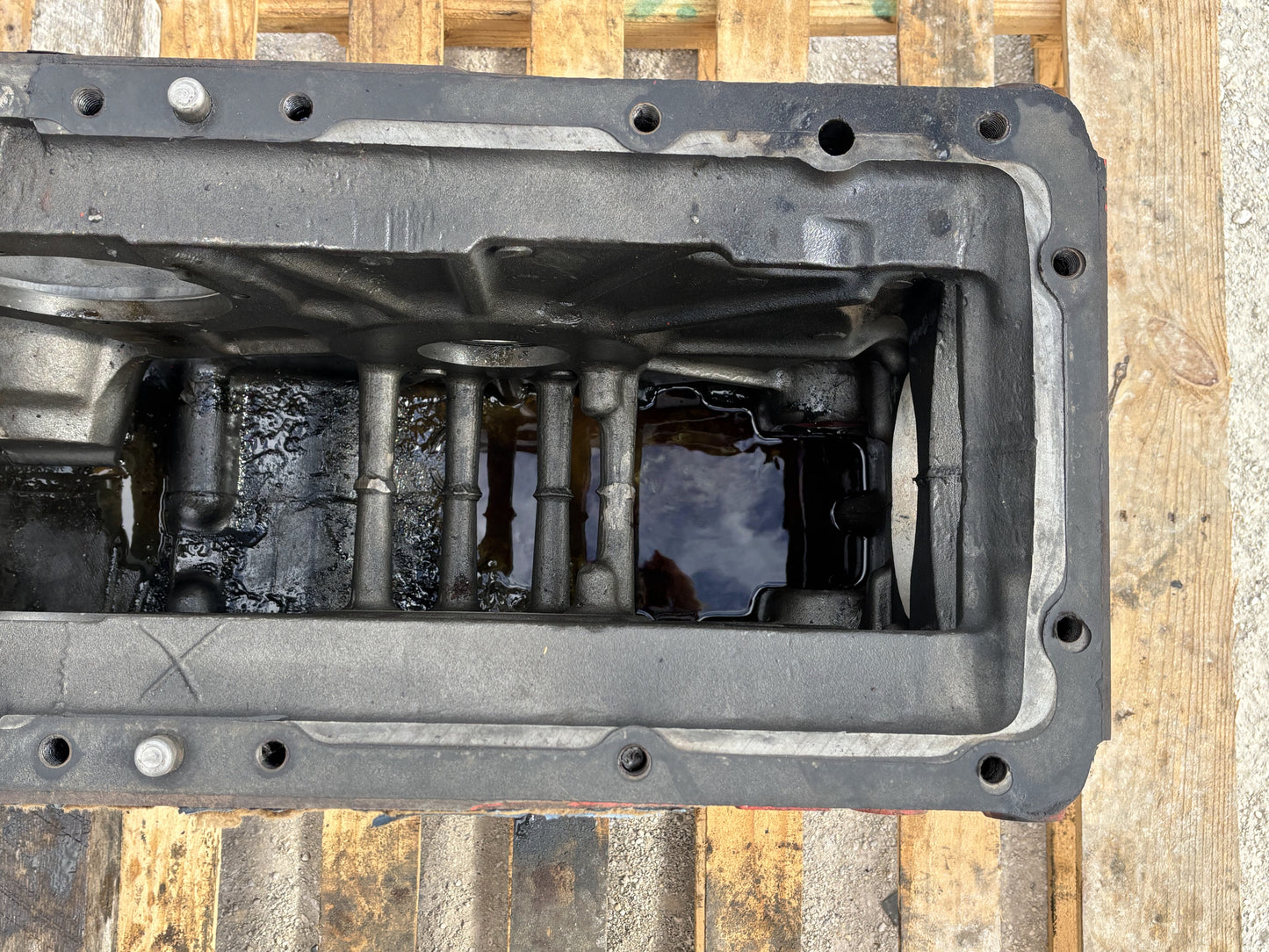 1976 International IH 1086 Tractor Transmission Rear Frame Housing 127910C91