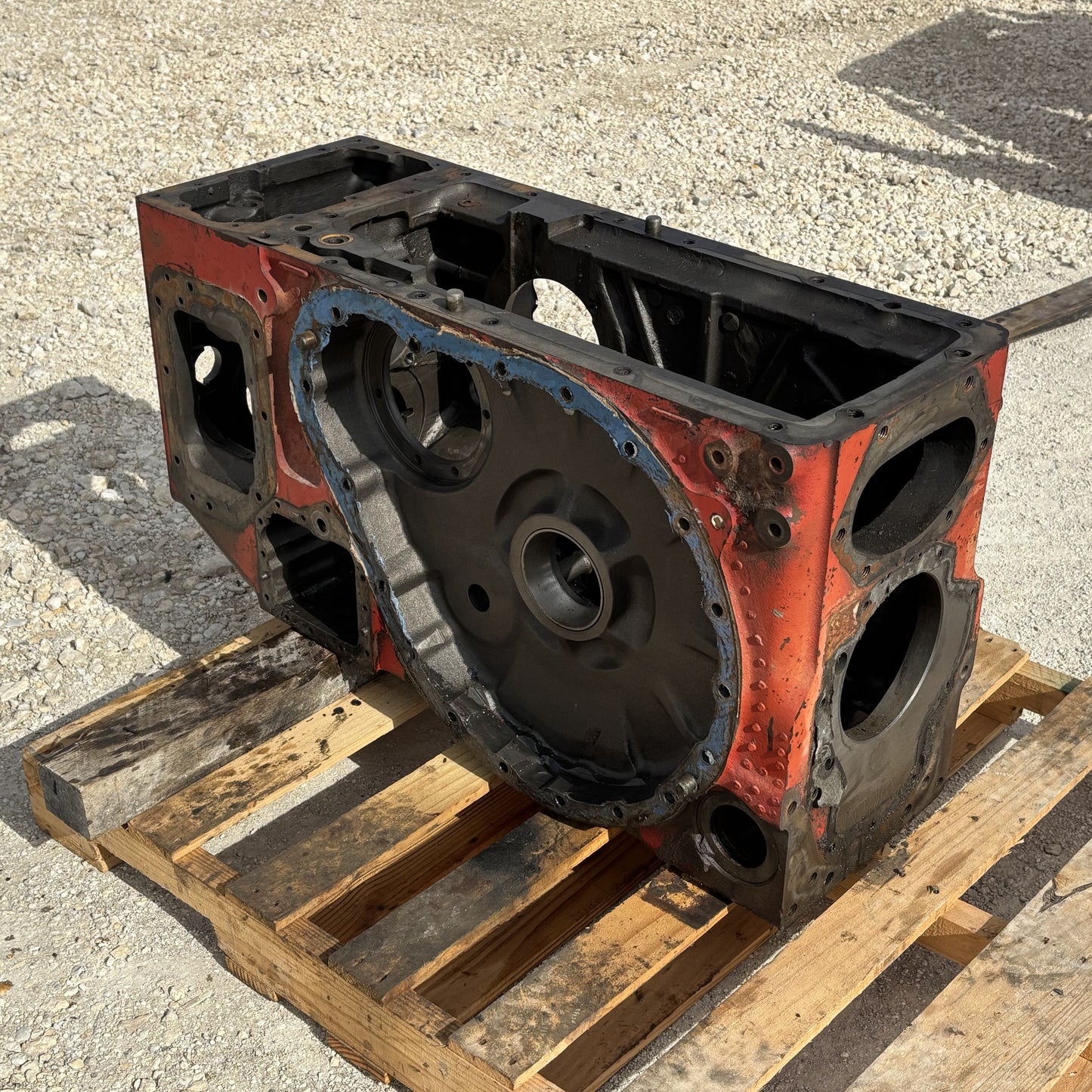 1976 International IH 1086 Tractor Transmission Rear Frame Housing 127910C91