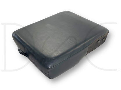 03-10 Ford F250 F350 Rear Back Seat Armrest Arm Rest Cup Holder Black Leather
