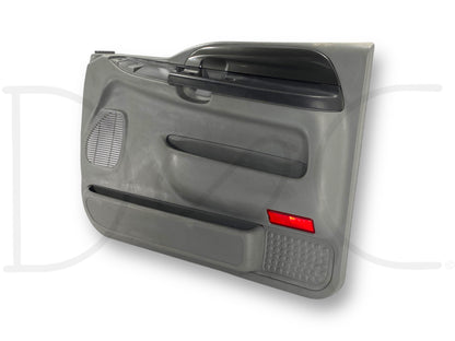 99-07 Ford F250 F350 Sport RH Right Passenger Front Door Panel Gray Carbon