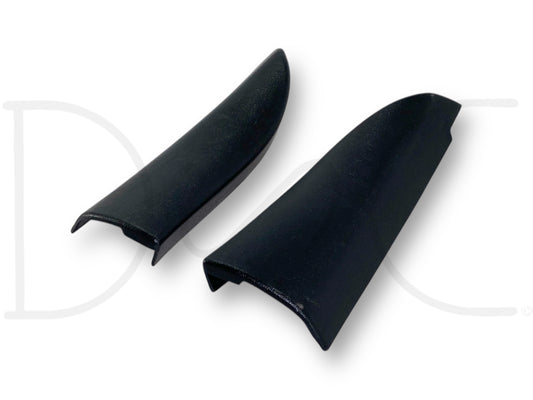 99-07 Ford F250 F350 LH RH Left Right Door Sail Trim Panel Covers Set Black OE