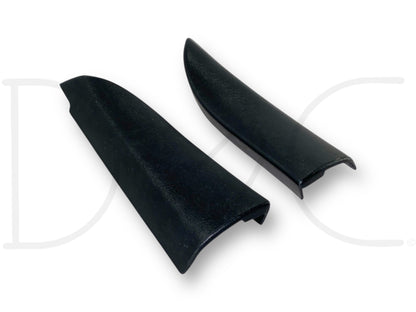 99-07 Ford F250 F350 LH RH Left Right Door Sail Trim Panel Covers Set Black OE