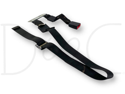 03-07 Ford F250 F350 Rear Back Seat Center Seatbelt Lap Belt Black OE