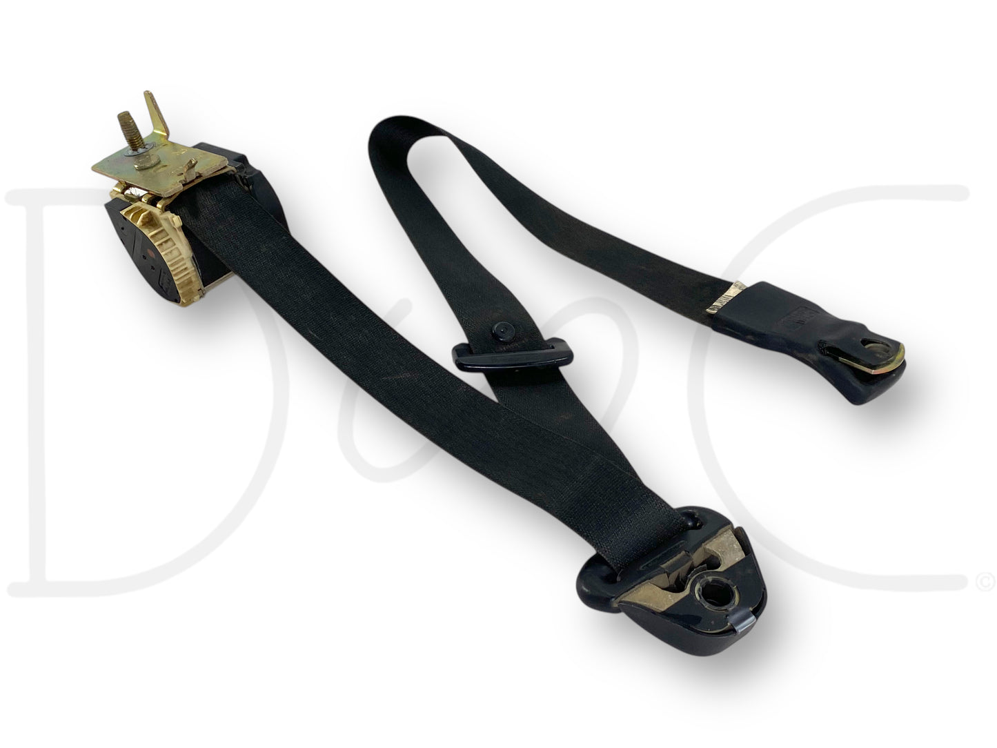 05-07 Ford F250 F350 RH Right Passenger Front Seat Belt Seatbelt Black OE