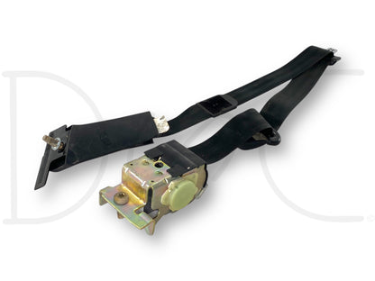 05-07 Ford F250 F350 LH Left Driver Rear Seat Belt Seatbelt Black OE