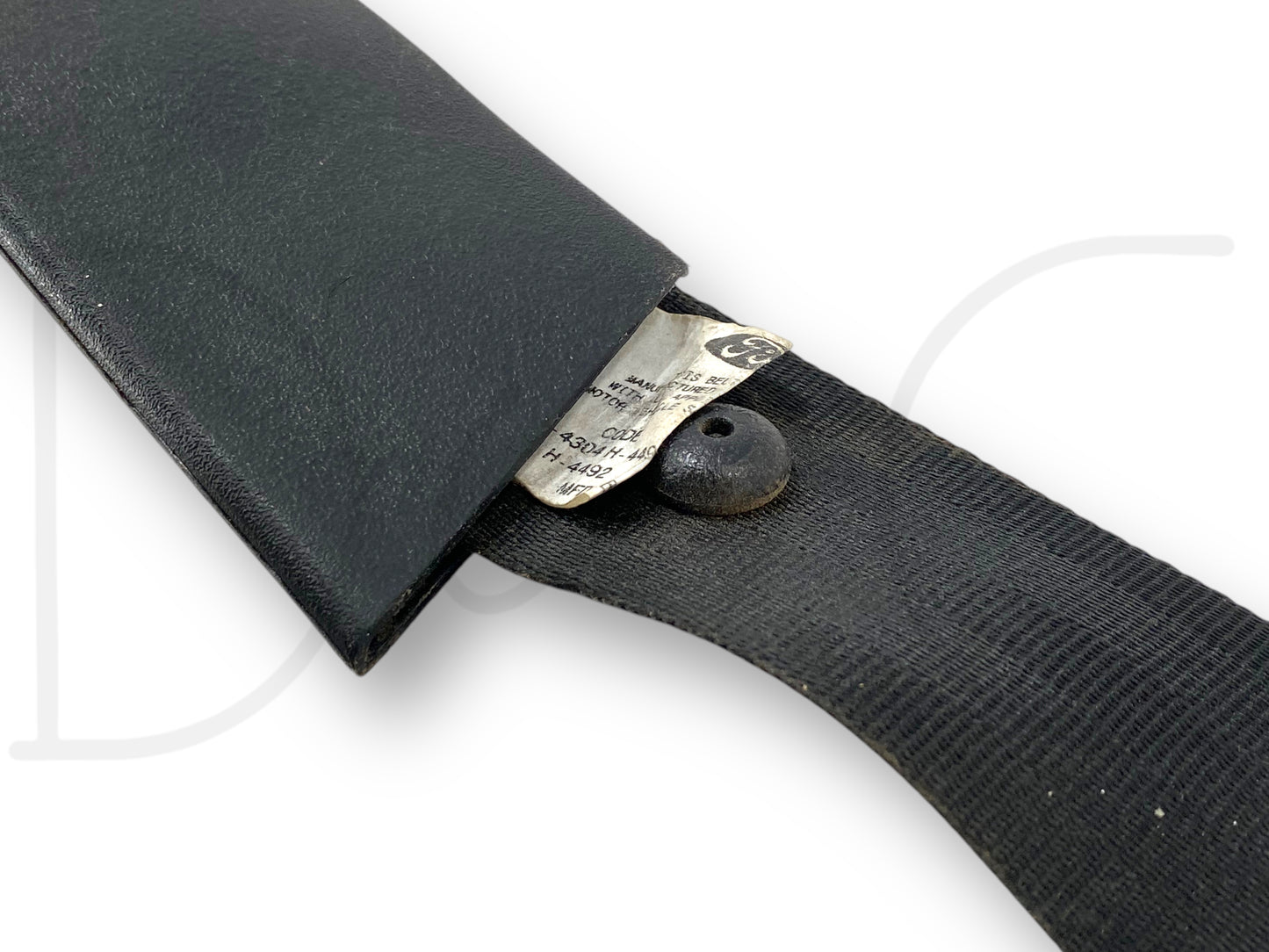 05-07 Ford F250 F350 RH Right Passenger Rear Seat Belt Seatbelt Black OE