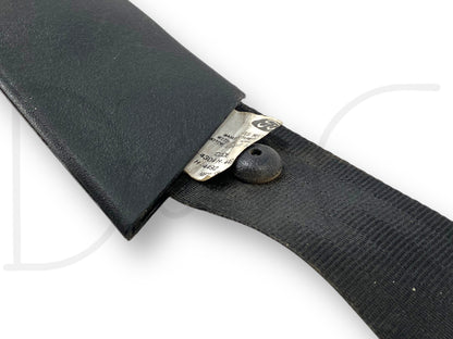 05-07 Ford F250 F350 RH Right Passenger Rear Seat Belt Seatbelt Black OE