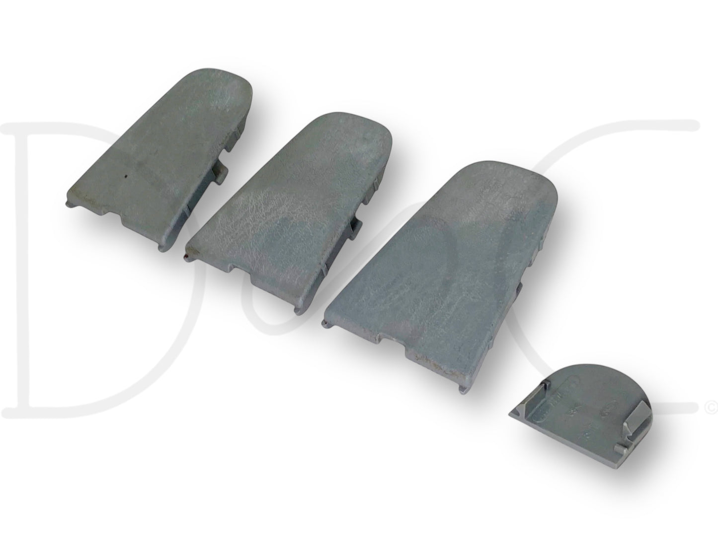 99-07 Ford F250 F350 Super Duty Dashboard Dash Bolt Cover Trim Set Gray OE