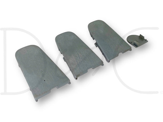 99-07 Ford F250 F350 Super Duty Dashboard Dash Bolt Cover Trim Set Gray OE