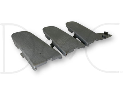 99-07 Ford F250 F350 Super Duty Dashboard Dash Bolt Cover Trim Set Gray OE