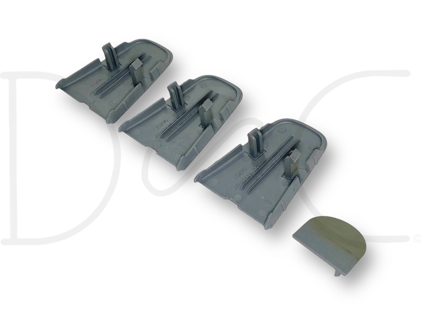 99-07 Ford F250 F350 Super Duty Dashboard Dash Bolt Cover Trim Set Gray OE