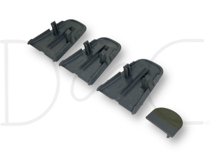 99-07 Ford F250 F350 Super Duty Dashboard Dash Bolt Cover Trim Set Gray OE