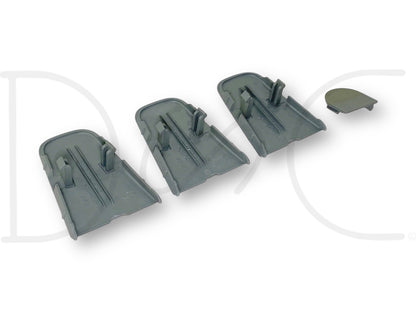 99-07 Ford F250 F350 Super Duty Dashboard Dash Bolt Cover Trim Set Gray OE