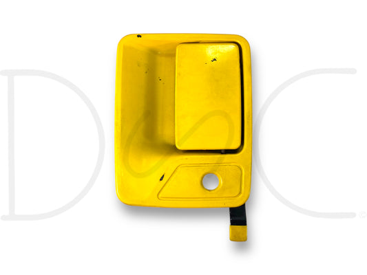 99-07 Ford F250 F350 LH Left Driver Front Door Handle D6 Yellow *Blem*