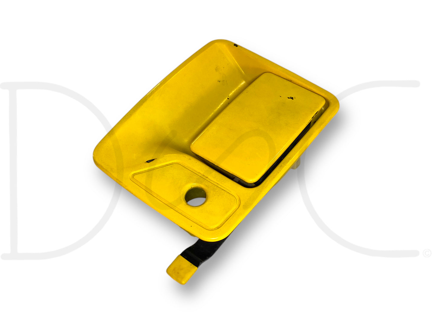 99-07 Ford F250 F350 LH Left Driver Front Door Handle D6 Yellow *Blem*