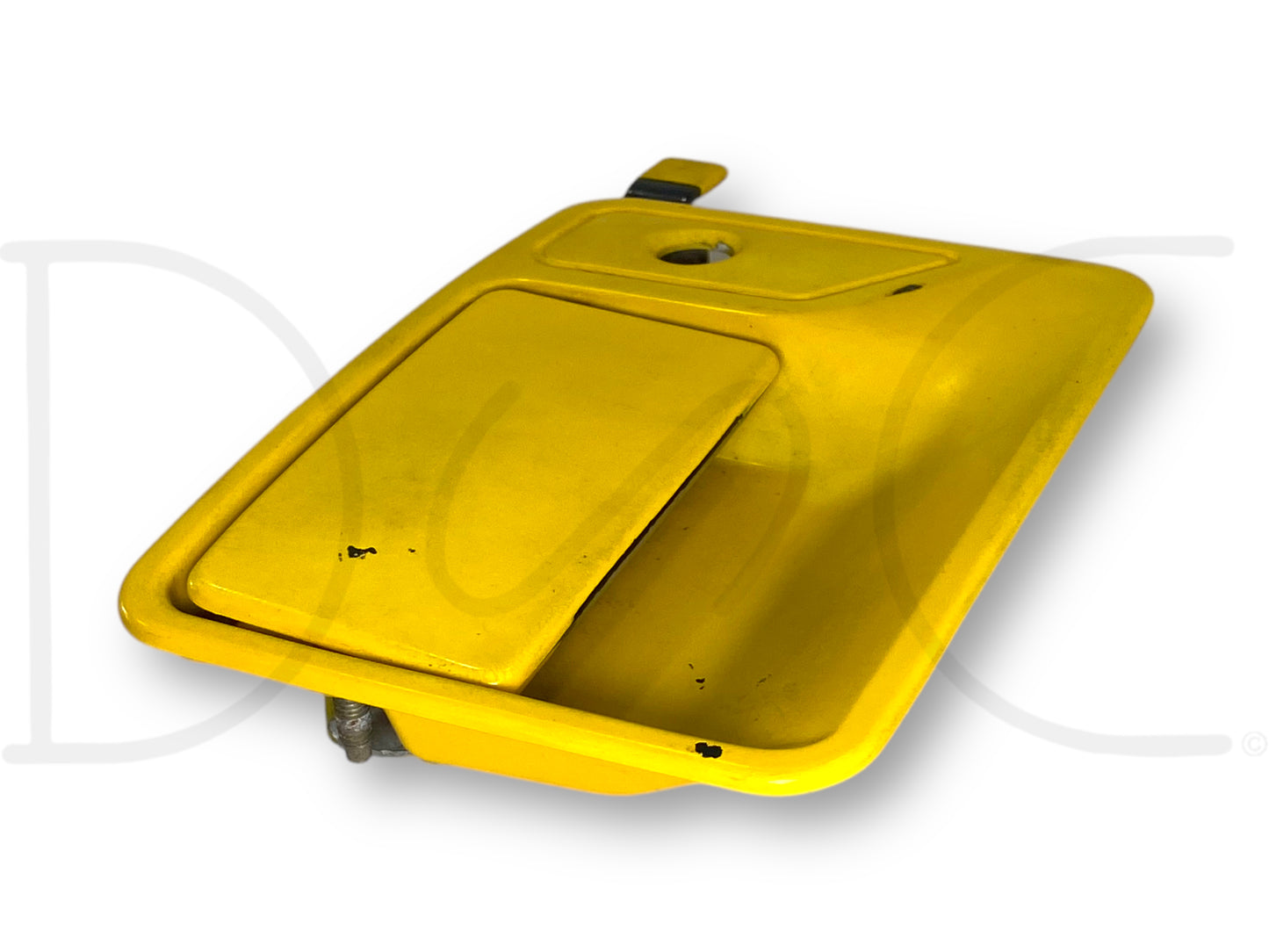 99-07 Ford F250 F350 LH Left Driver Front Door Handle D6 Yellow *Blem*