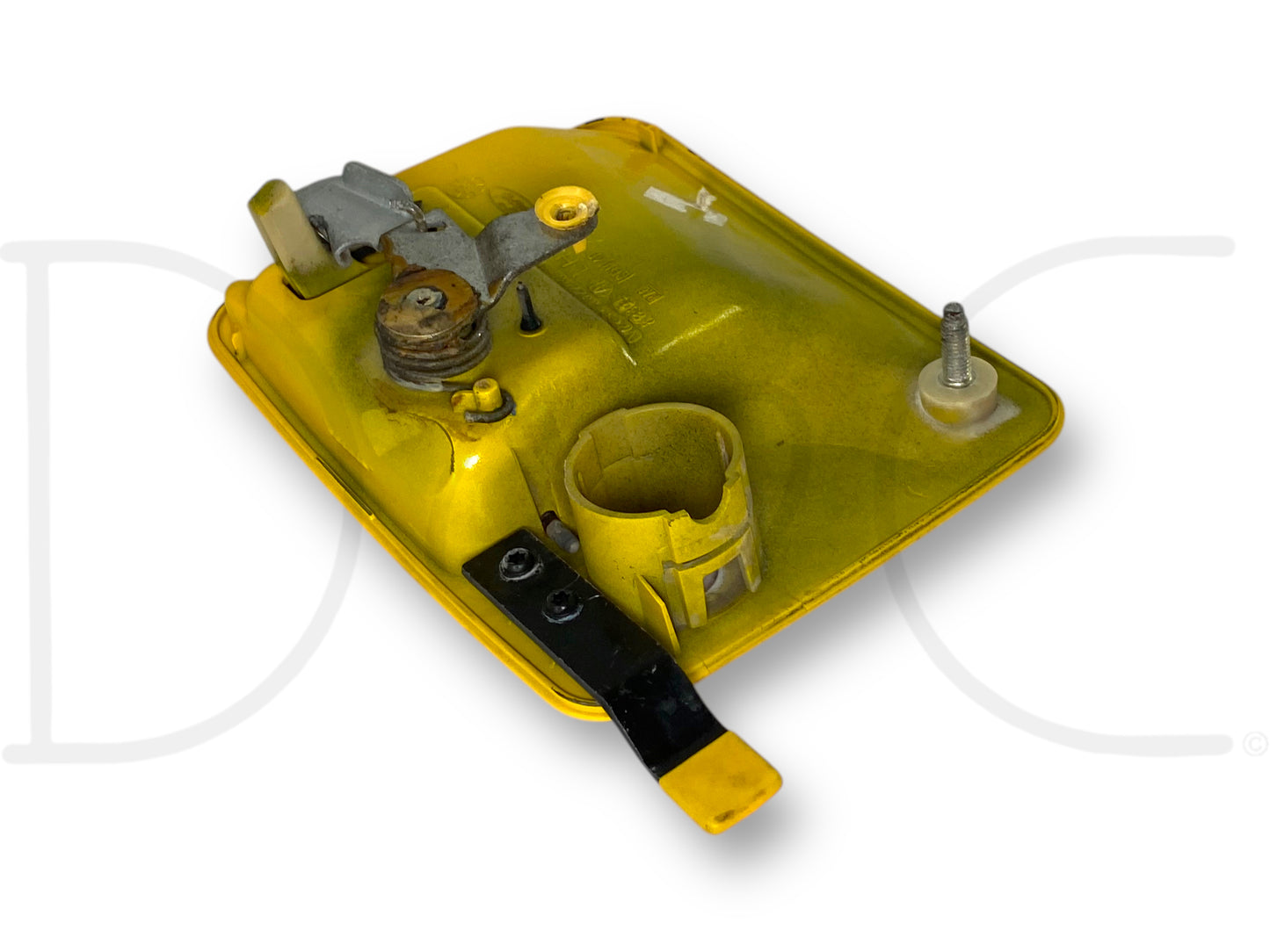 99-07 Ford F250 F350 LH Left Driver Front Door Handle D6 Yellow *Blem*