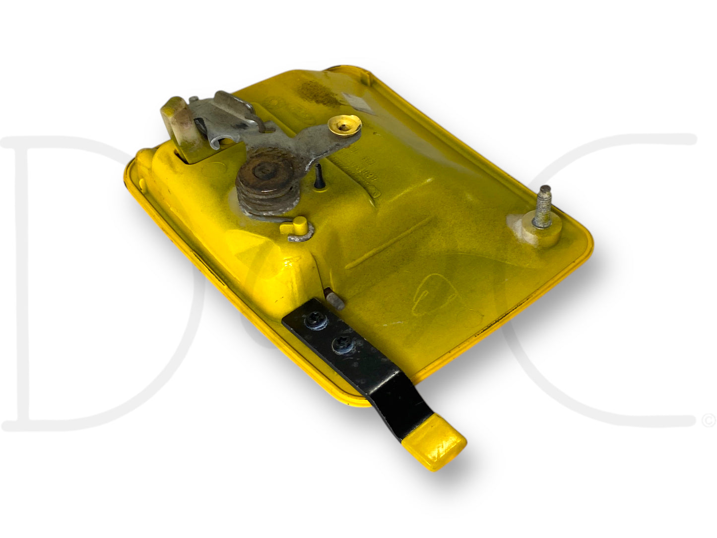 99-07 Ford F250 F350 LH Left Driver Rear Door Handle D6 Yellow *Blem*