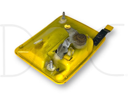 99-07 Ford F250 F350 LH Left Driver Rear Door Handle D6 Yellow *Blem*
