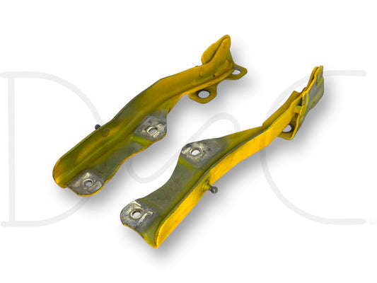 99-07 Ford F250 F350 Super Duty Hood Hinge Set Yellow Hood Hinges OE RH LH Pair