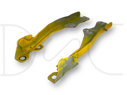 99-07 Ford F250 F350 Super Duty Hood Hinge Set Yellow Hood Hinges OE RH LH Pair