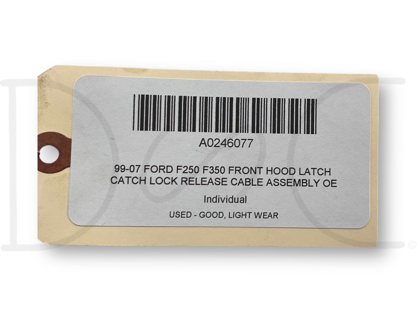 99-07 Ford F250 F350 Front Hood Latch Catch Lock Release Cable Assembly OE