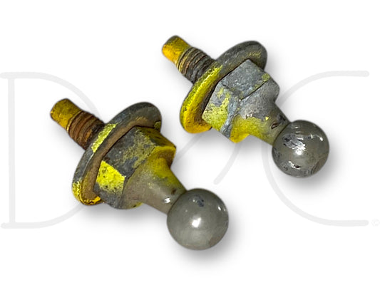 99-07 Ford F250 F350 Hood Strut Support Shock Ball Lower Stud Pair Set