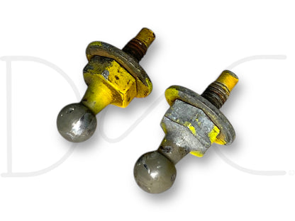 99-07 Ford F250 F350 Hood Strut Support Shock Ball Lower Stud Pair Set