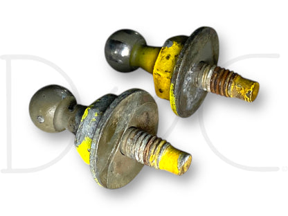 99-07 Ford F250 F350 Hood Strut Support Shock Ball Lower Stud Pair Set