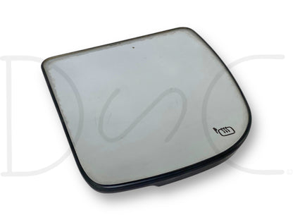 02-07 Ford F250 F350 LH Left Driver Tow Mirror Upper Glass Heat OEM
