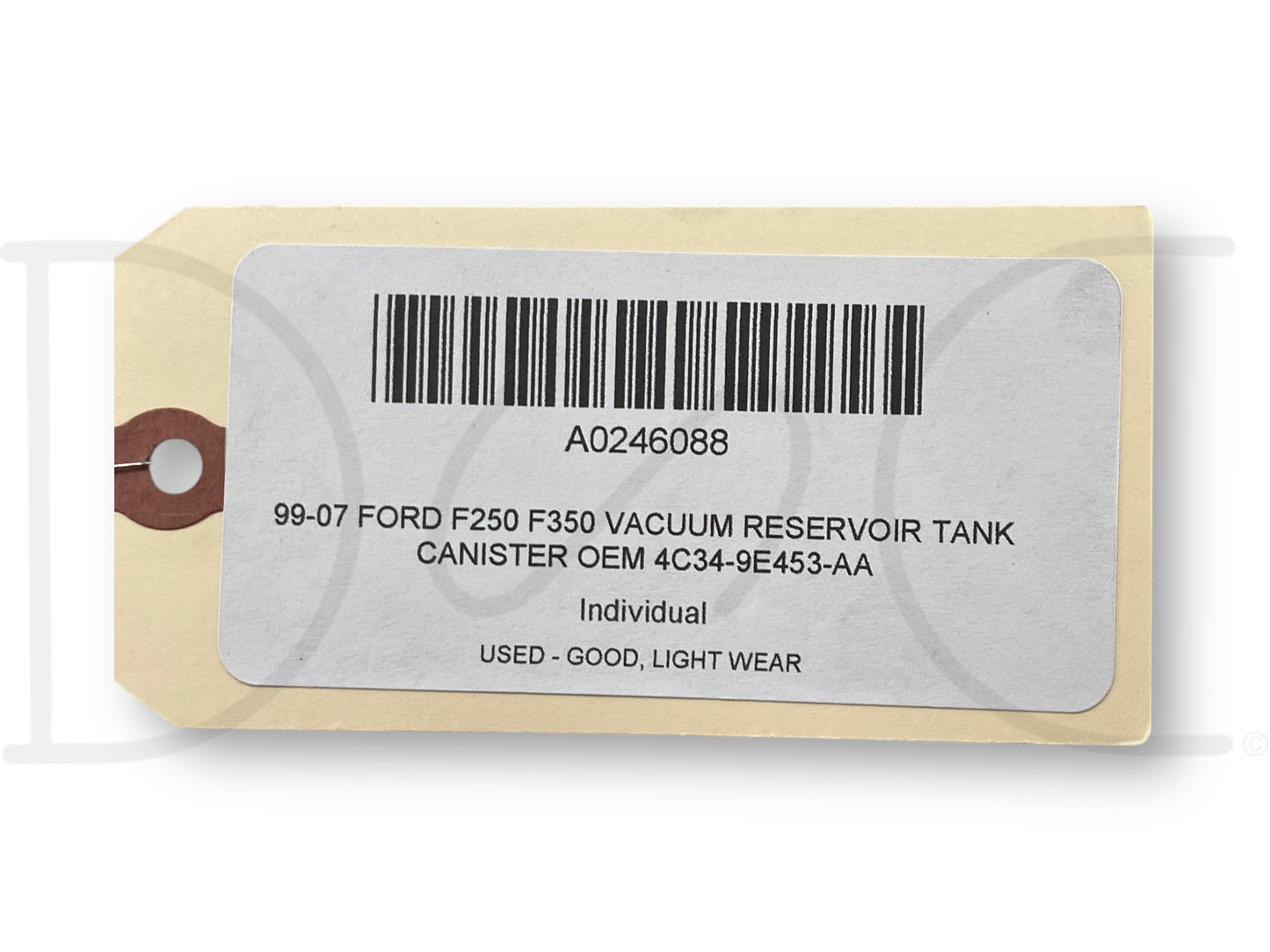 99-07 Ford F250 F350 Vacuum Reservoir Tank Canister OEM 4C34-9E453-Aa