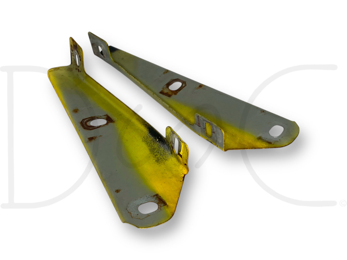 99-07 Ford F250 F350 Header Panel Bracket Set OE Mounts Pair RH Right LH Left