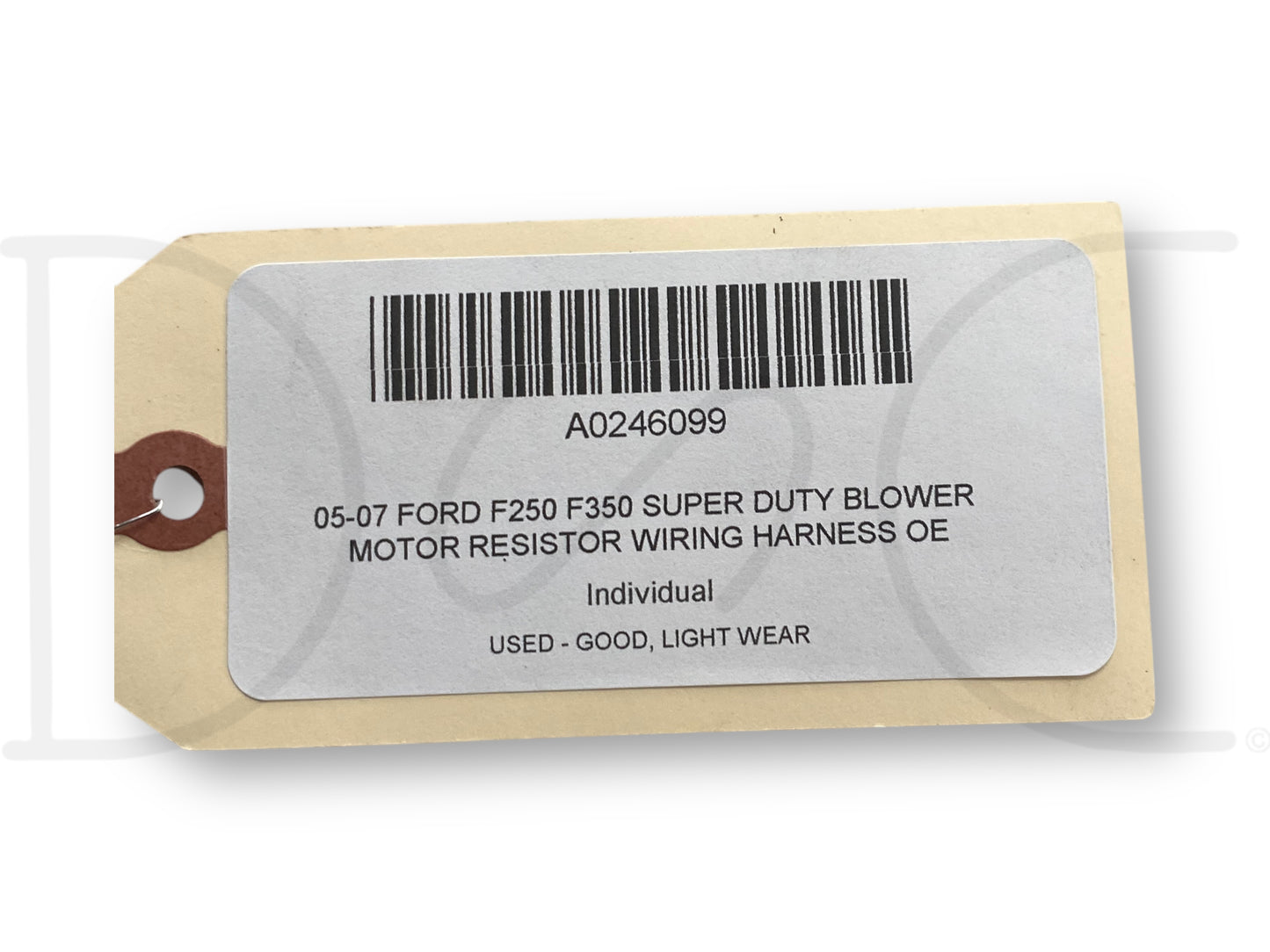 05-07 Ford F250 F350 Super Duty Blower Motor Resistor Wiring Harness OE