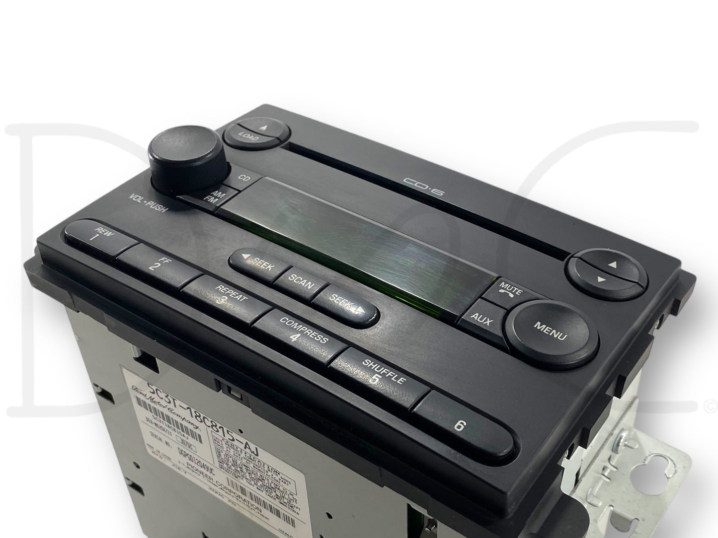 05-07 Ford F250 F350 Factory Radio Head Unit AM/FM 6 CD Changer OEM