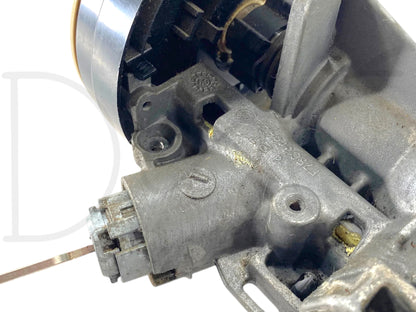 02-04 Ford F250 F350 Tilt Steering Column Auto W/ Key & Clockspring OE