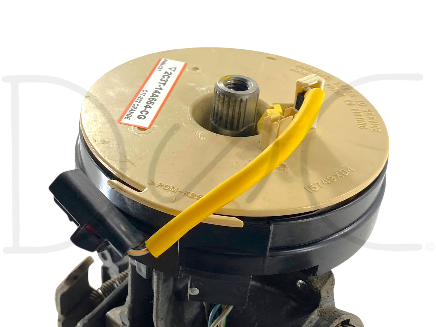 02-04 Ford F250 F350 Tilt Steering Column Auto W/ Key & Clockspring OE