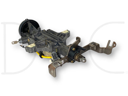 02-04 Ford F250 F350 Tilt Steering Column Auto W/ Key & Clockspring OE