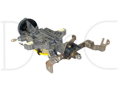 02-04 Ford F250 F350 Tilt Steering Column Auto W/ Key & Clockspring OE