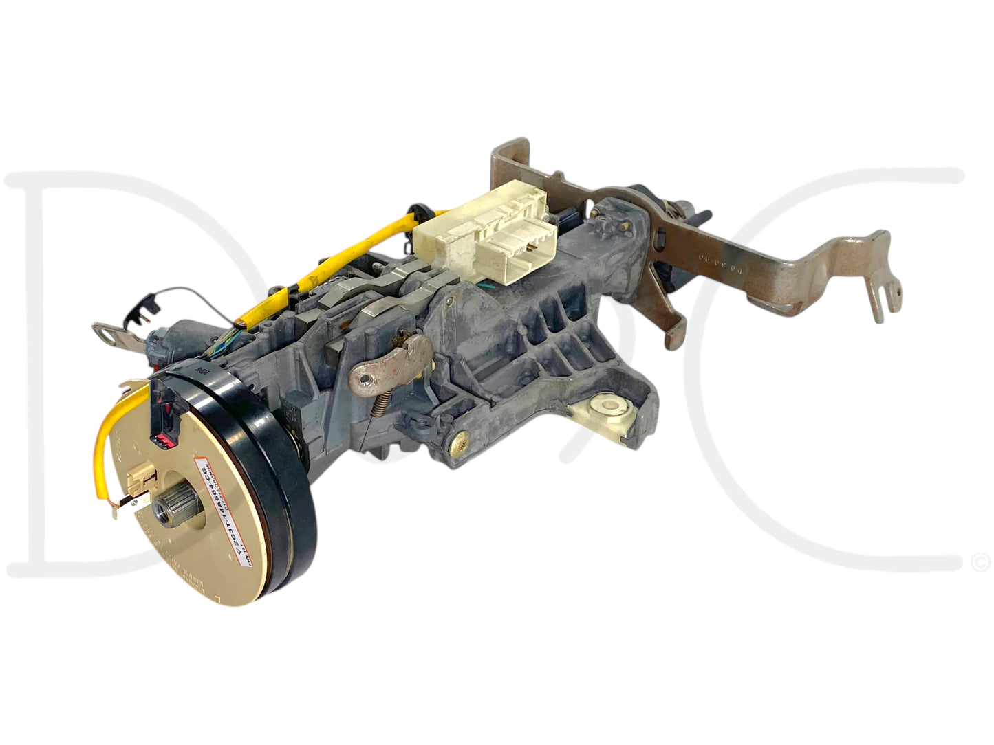 02-04 Ford F250 F350 Tilt Steering Column Auto W/ Key & Clockspring OE