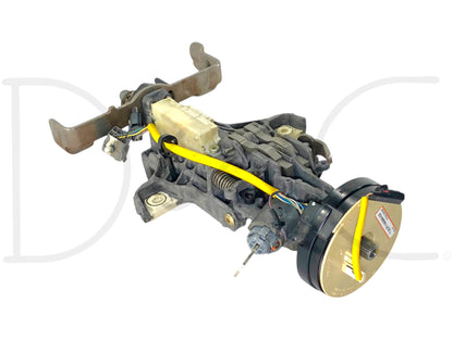 02-04 Ford F250 F350 Tilt Steering Column Auto W/ Key & Clockspring OE