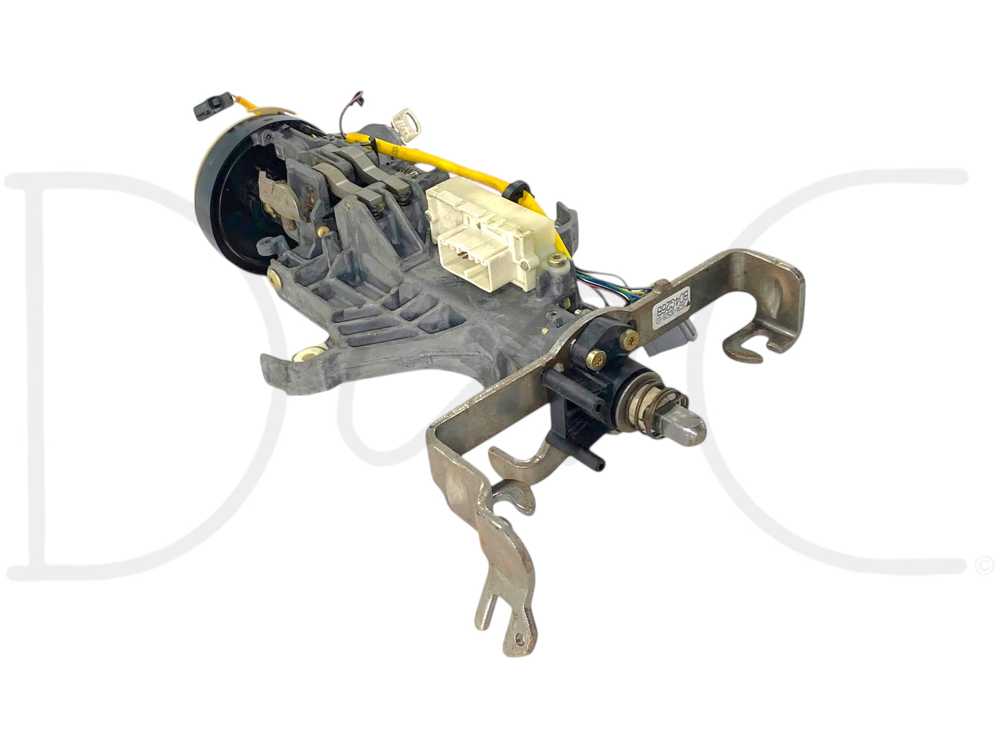 02-04 Ford F250 F350 Tilt Steering Column Auto W/ Key & Clockspring OE