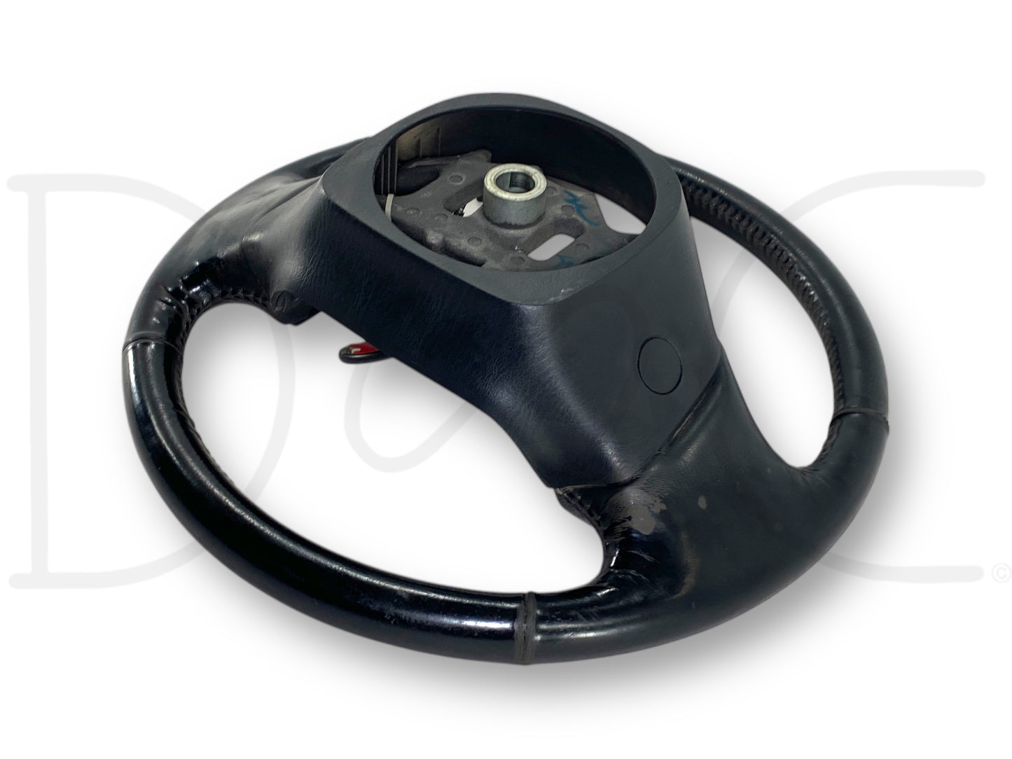 05-07 Ford F250 F350 Steering Wheel W/ Cruise Control Black Leather OEM *Blem*