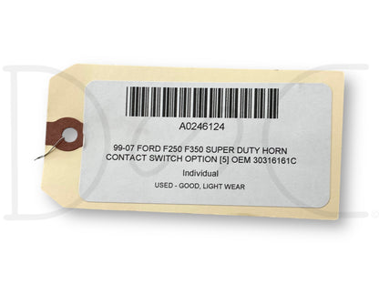 99-07 Ford F250 F350 Super Duty Horn Contact Switch Option [5] OEM 30316161C