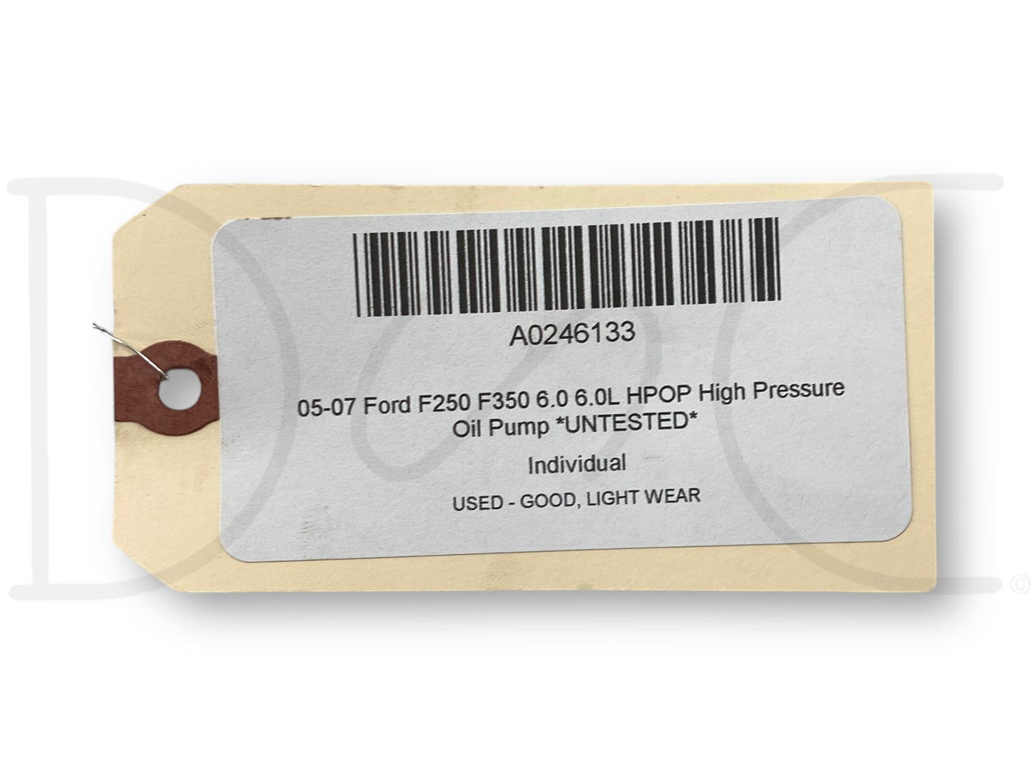 05-07 Ford F250 F350 6.0 6.0L HPOP High Pressure Oil Pump *Untested*