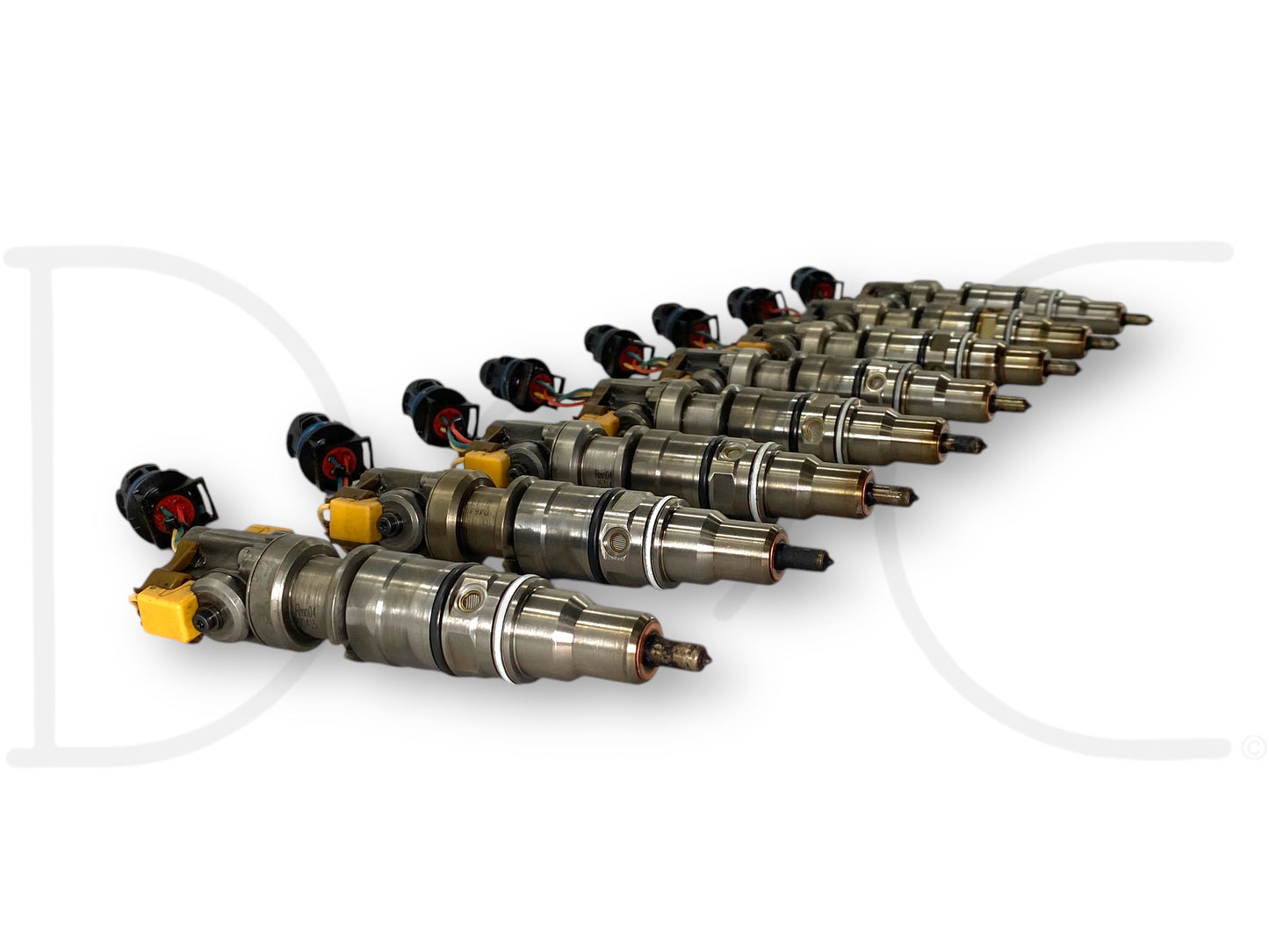 03-07 Ford F250 F350 6.0 6.0L Diesel Fuel Injector Set (8) Injectors *Cores*