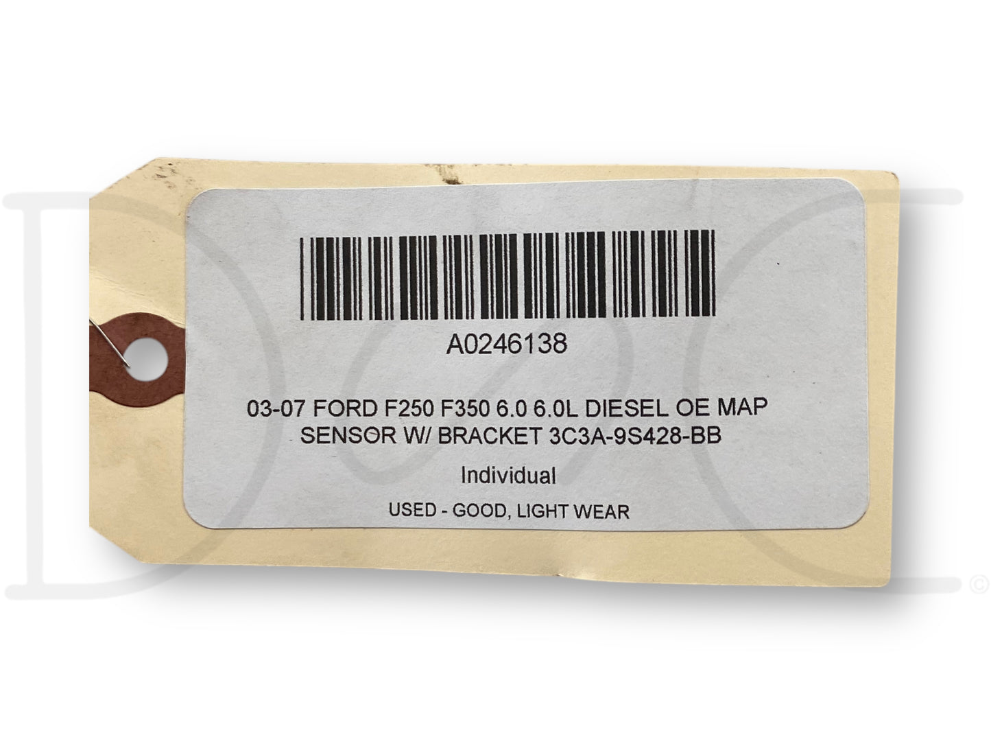 03-07 Ford F250 F350 6.0 6.0L Diesel OE Map Sensor W/ Bracket 3C3A-9S428-Bb